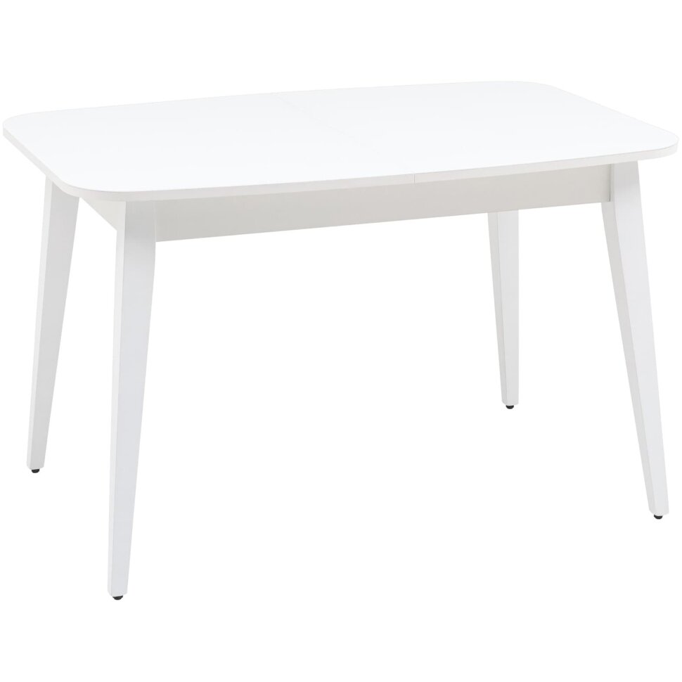 Стол обеденный Stool Group Берлин раскладной 120-160*80 белый матовый Стол обеденный Stool Group Берлин раскладной 120-160*80 белый матовый