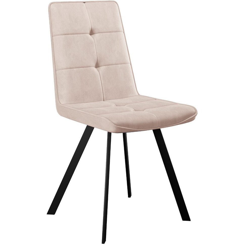 Стул DikLine 280 B03 BEIGE, ножки черные Стул DikLine 280 B03 BEIGE, ножки черные