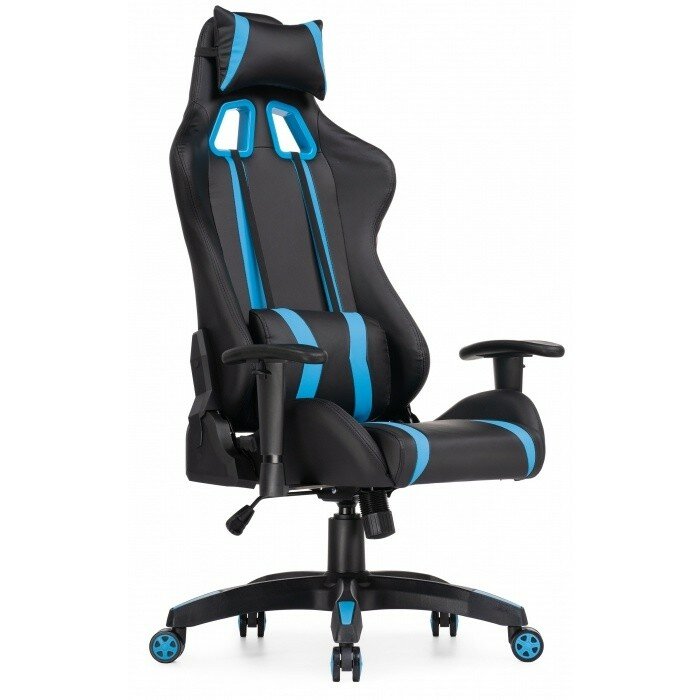 Компьютерное кресло Blok light blue / black Компьютерное кресло Blok light blue / black