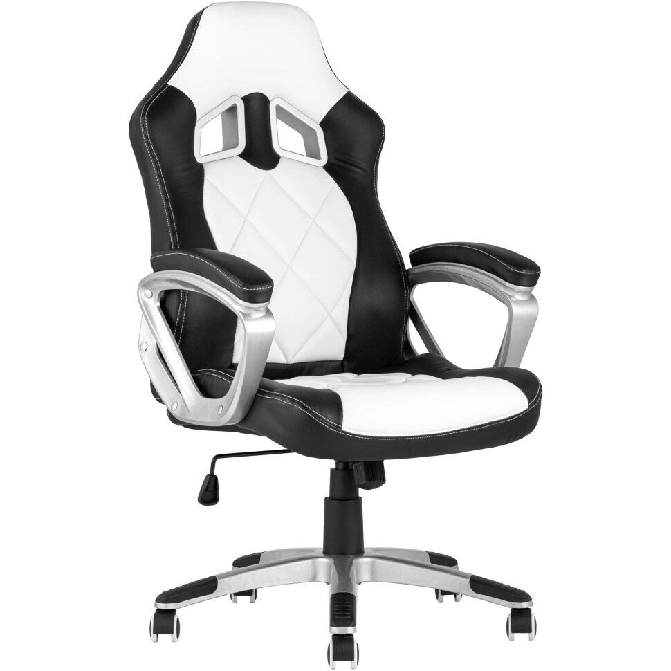 Кресло игровое TopChairs Continental белое Кресло игровое TopChairs Continental белое