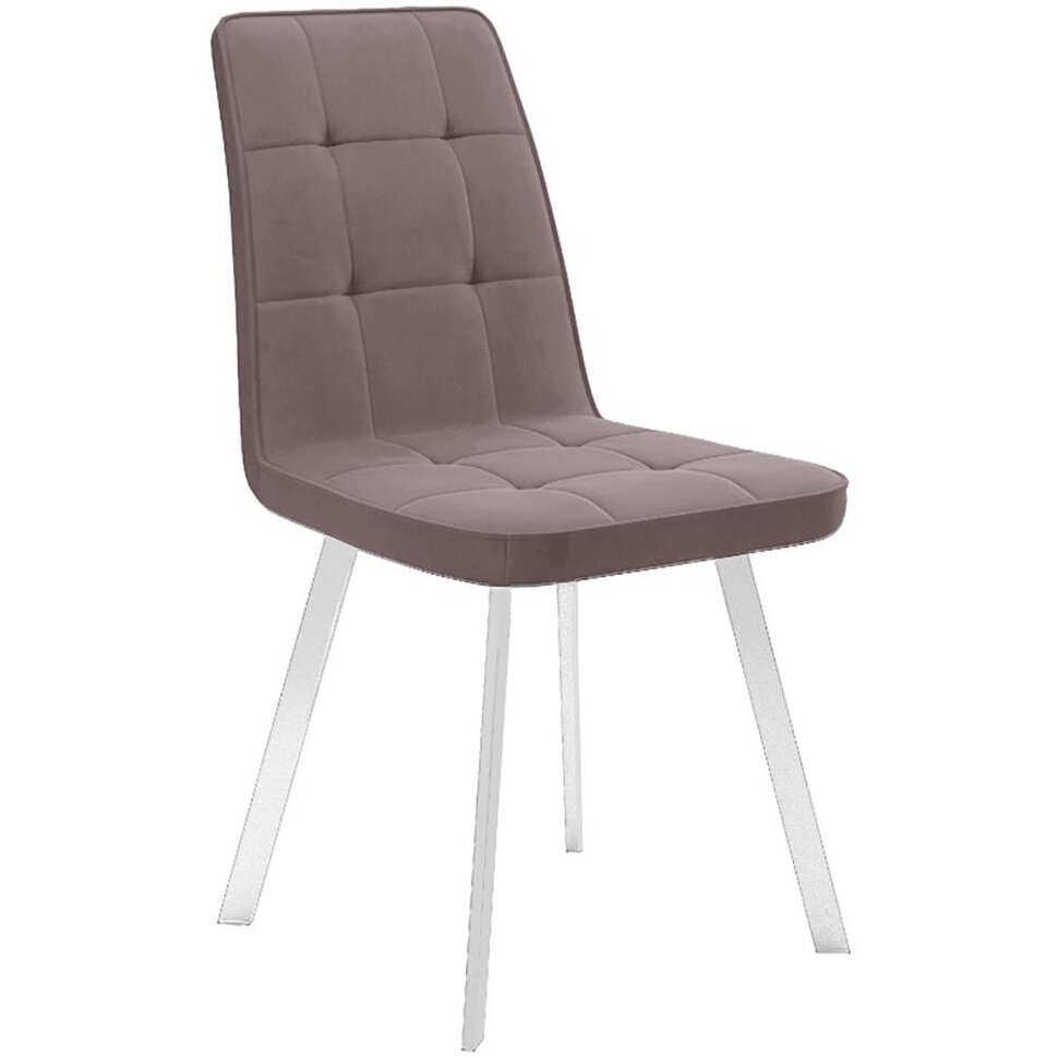 Стул DikLine 207 B5 LATTE, ножки белые Стул DikLine 207 B5 LATTE, ножки белые