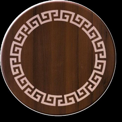 Круглая столешница Werzalit (70 см) TS 12-241-206 печать Круглая столешница Werzalit (70 см) TS 12-241-206 печать