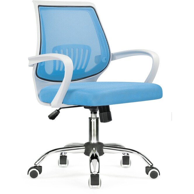 Компьютерное кресло Ergoplus blue / white Компьютерное кресло Ergoplus blue / white