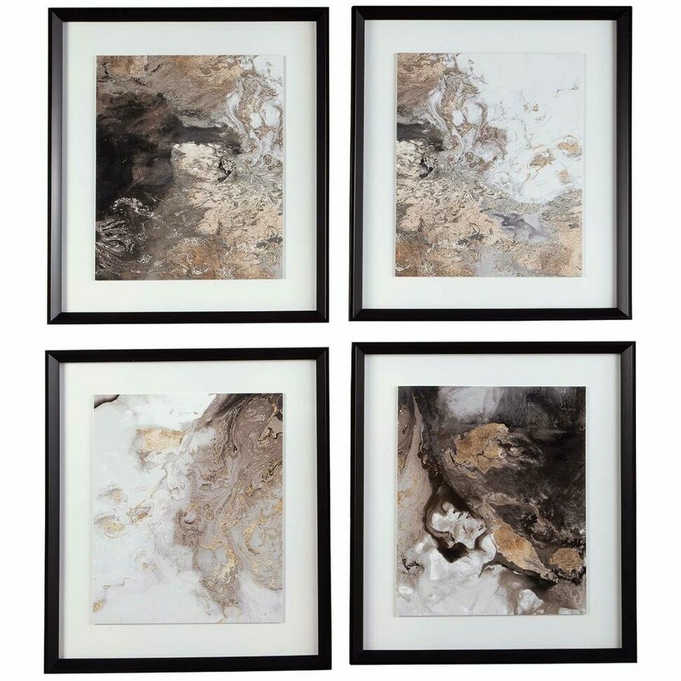 КАРТИНА С РАМОЙ WALL DECOR A8000306 HALLWOOD (НАБОР 4 ШТ) КАРТИНА С РАМОЙ WALL DECOR A8000306 HALLWOOD (НАБОР 4 ШТ)